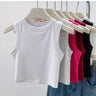 Louvara Tank Top Ribbed Sleeveless Blouse That Looks Effortless From Office to Outing