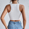 Louvara Crop Tank Top Ribbed & Stretchy — Your Everyday Essential, Elevated