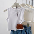 Louvara Tank Top Ribbed Sleeveless Blouse That Looks Effortless From Office to Outing